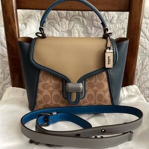 Coach Courier Carryall 23 Colorblock